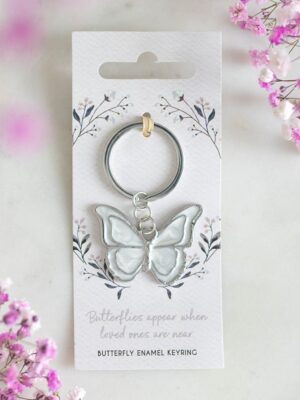 WH_47226.jpg Butterflies Appear Keyring - Spiritual Home Decor