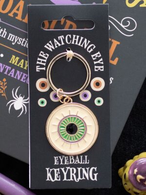 The Watching Eye Eyeball Keyring - Spiritual Home Decor