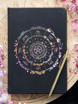 Wheel of the Year A5 Notebook - Spiritual Home Decor